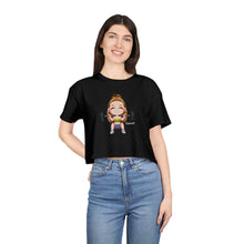 Load image into Gallery viewer, Esenell Drop it like its Hot Women's Crop Tee - esenellclothing