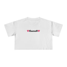 Load image into Gallery viewer, Esenell Heart Throb Crop Tee - esenellclothing
