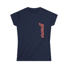 Load image into Gallery viewer, Copy of Esenell Flipped Script Women&#39;s Softstyle Tee
