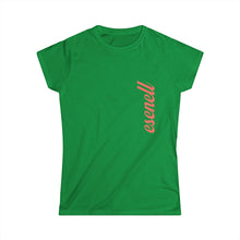 Load image into Gallery viewer, Esenell Flipped Script Women&#39;s Softstyle Tee
