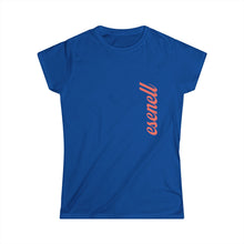 Load image into Gallery viewer, Esenell Flipped Script Women&#39;s Softstyle Tee
