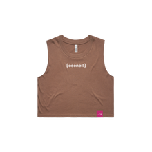 Load image into Gallery viewer, [Esenell] Women&#39;s Crop Tank Tee - esenellclothing
