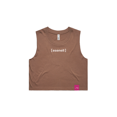 [Esenell] Women's Crop Tank Tee - esenellclothing